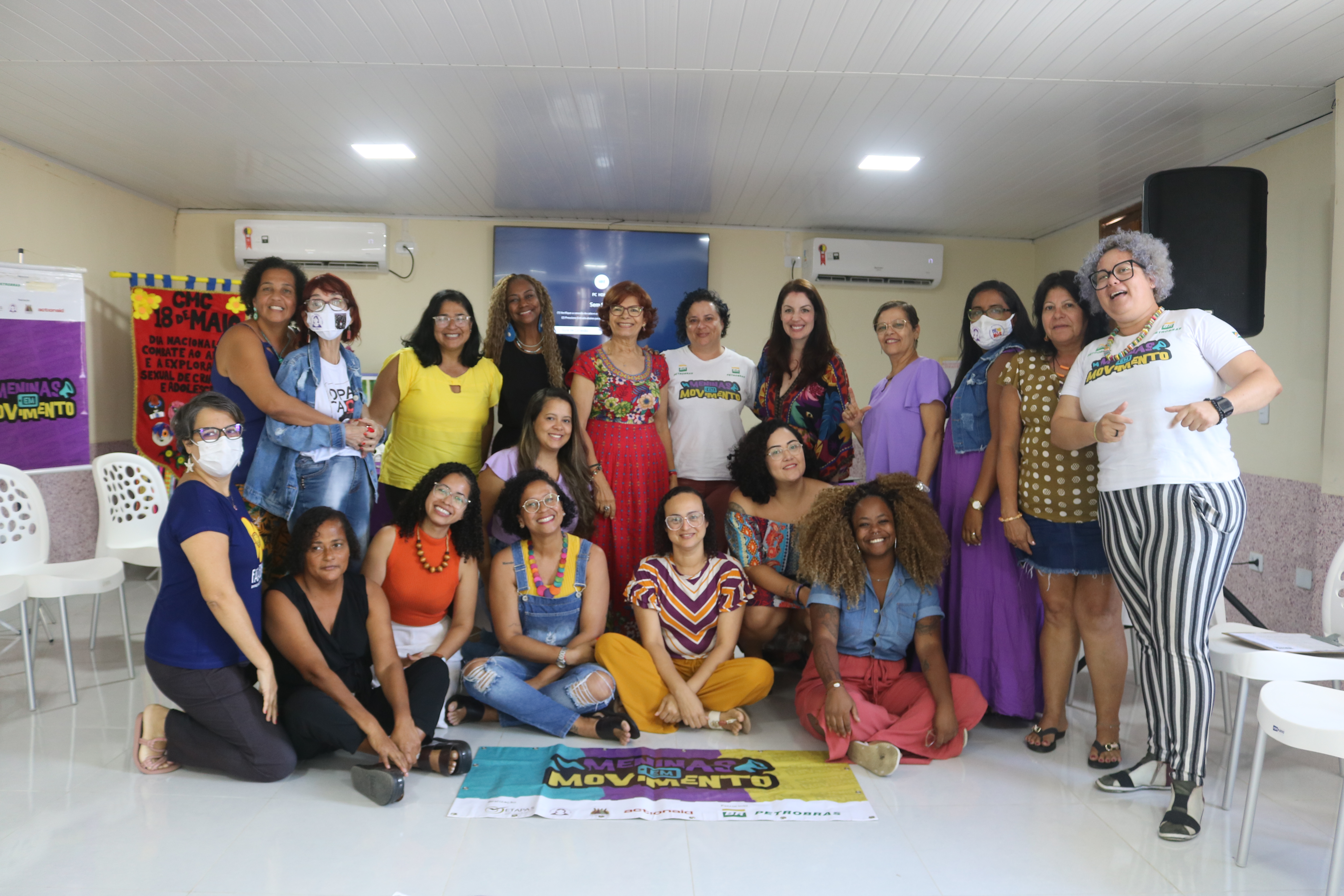 Projeto Meninas em Movimento promove formação para prevenir a violência sexual na infância