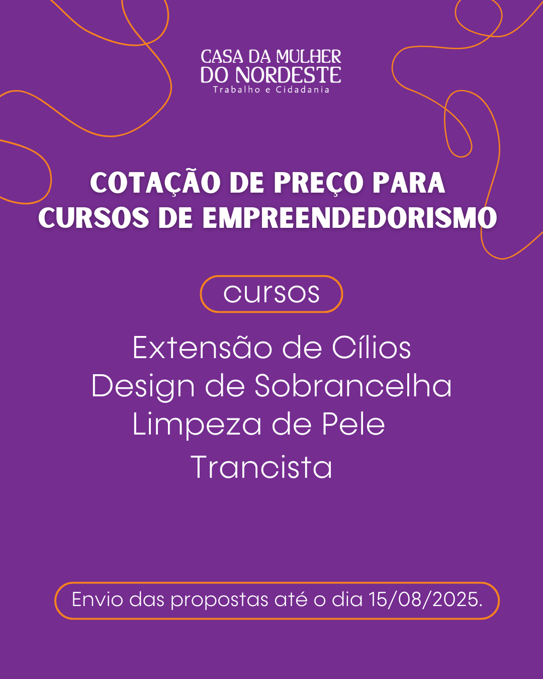 Edital de Cotação para Cursos de Empreendedorismo Edital de Cotação para Cursos de Empreendedorismo